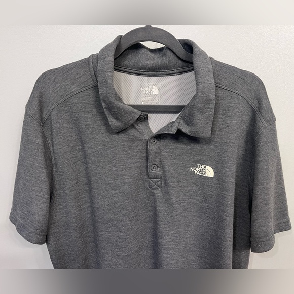 The North Face Flash Dry Gray Polo Shirt - Men’s‎ Size XL - Picture 2 of 10